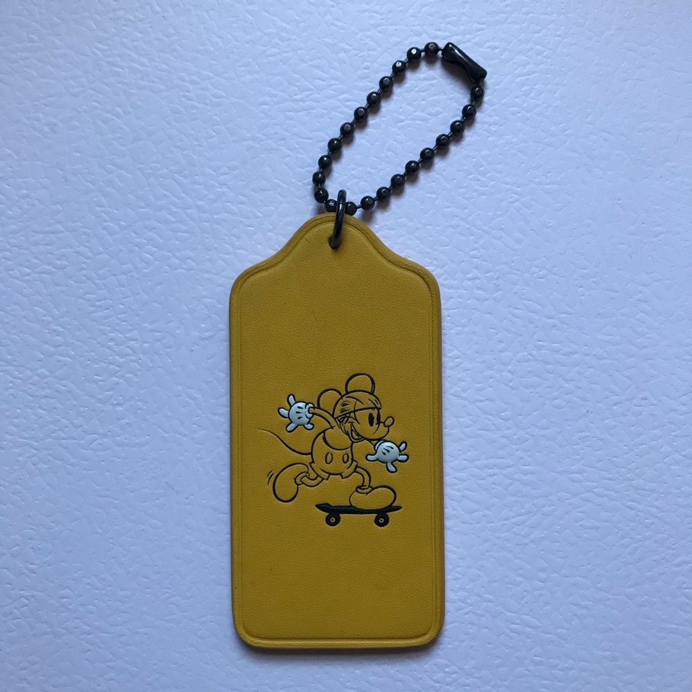 Coach X Disney keychain